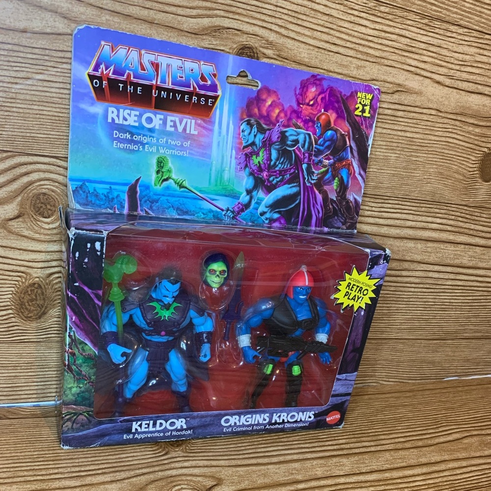 MOTU ORIGINS  Masters of The Universe: Rise of Evil - Keldor and Origins Kronis